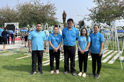 ร่วมพิธีวางพวงดอกไม้ เพื่อรำลึกถึงเกียรติคุณ ฯพณฯ บรรหาร ... พารามิเตอร์รูปภาพ 1