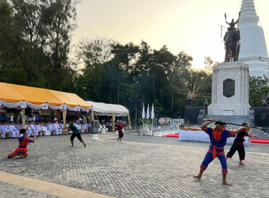 ร่วมงานรัฐพิธี “วันคล้ายวันสวรรคตสมเด็จพระนเรศวรมหาราช” พารามิเตอร์รูปภาพ 3