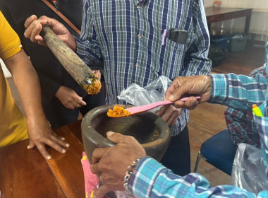 จัดอบรมโครงการส่งเสริมการปลูกพืขสมุนไพร ประจำปีงบประมาณ ... พารามิเตอร์รูปภาพ 8