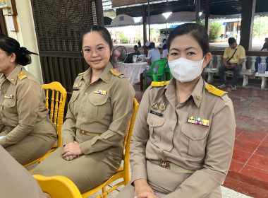 ร่วมพิธีถวายภัตตาหารพระราชทานของพระบาทสมเด็จพระเจ้าอยู่หัวแด่พระภิกษุ สามเณร ในการสอบบาลีสนามหลวง ประจำปี พ.ศ. 2568 ... พารามิเตอร์รูปภาพ 3