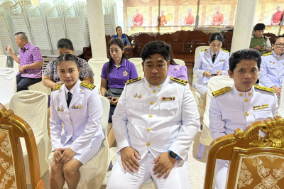 ร่วมพิธีบรรพชาสามเณร ตามโครงการเสริมสร้างคุณธรรมจริยธรรม ... พารามิเตอร์รูปภาพ 1
