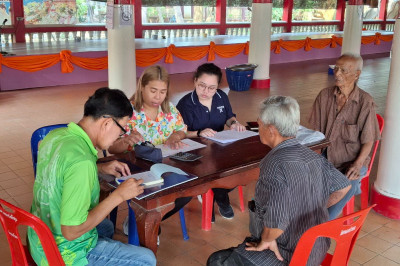 เข้าตรวจเยี่ยมแนะนำส่งเสริมกลุ่มเกษตรกรทำนากระเสียว พารามิเตอร์รูปภาพ 1