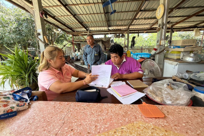 ตรวจเยี่ยมแนะนำส่งเสริมกลุ่มเกษตรกรทำนาบ้านกร่าง พารามิเตอร์รูปภาพ 1