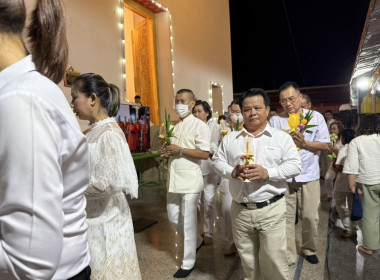 ร่วมกิจกรรมเวียนเทียนในงานสัปดาห์ส่งเสริมการเผยแผ่พระพุทธศาสนา ... พารามิเตอร์รูปภาพ 3