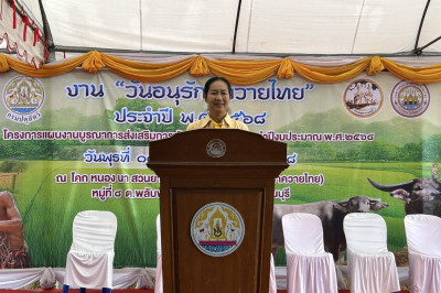 ร่วมพิธีเปิดกิจกรรมงาน “วันอนุรักษ์ควายไทย” ประจำปี พ.ศ. ... พารามิเตอร์รูปภาพ 1