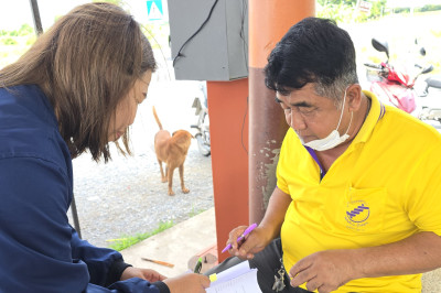 ตรวจเยี่ยมแนะนำส่งเสริมกลุ่มเกษตรกรทำนาบ้านกร่าง พารามิเตอร์รูปภาพ 1