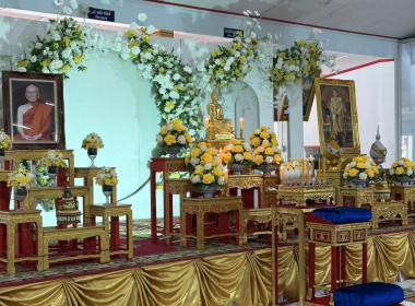 ร่วมพิธีเจริญพระพุทธมนต์ถวายพระพรชัยมงคลแด่พระบาทสมเด็จพระเจ้าอยู่หัว ... พารามิเตอร์รูปภาพ 1