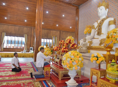 ร่วมกิจกรรมพิธีทำบุญตักบาตรเช้า ... พารามิเตอร์รูปภาพ 1
