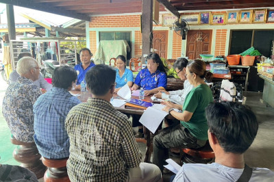 ร่วมประชุมคณะกรรมการดำเนินการของกลุ่มเกษตรกรทำนาบางกุ้ง พารามิเตอร์รูปภาพ 1
