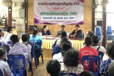 ร่วมประชุมกลุ่มสมาชิกของสหกรณ์นิคมด่านช้าง จำกัด พารามิเตอร์รูปภาพ 1