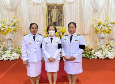 ร่วมพิธีสวดพระพุทธมนต์และทำบุญตักบาตรถวายพระราชกุศลแด่พระบาทสมเด็จพระบรมชนกาธิเบศร มหาภูมิพลอดุลยเดชมหาราช บรมนาถบพิตร ... พารามิเตอร์รูปภาพ 6