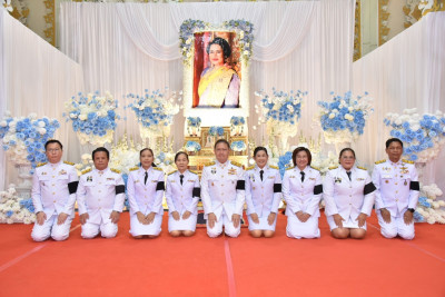 ร่วมพิธีบำเพ็ญกุศลทักษิณานุประทานอุทิศถวายพระราชกุศลแด่สมเด็จพระนางเจ้าสิริกิติ์ พระบรมราชินีนาถฯ ... พารามิเตอร์รูปภาพ 1