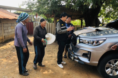 ลงพื้นที่เพื่อแก้ไขกรณีพิพาทเรื่องแนวเขตที่ดิน พารามิเตอร์รูปภาพ 1