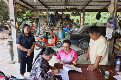 ตรวจเยี่ยมแนะนำส่งเสริมกลุ่มเกษตรกรทำนาบ้านกร่างและกลุ่มเกษตรทำนาไร่รถ ... พารามิเตอร์รูปภาพ 1