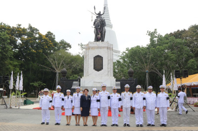 ร่วมงานรัฐพิธี “วันคล้ายวันสวรรคตสมเด็จพระนเรศวรมหาราช” ... พารามิเตอร์รูปภาพ 1
