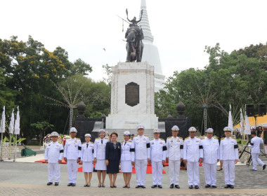 ร่วมงานรัฐพิธี “วันคล้ายวันสวรรคตสมเด็จพระนเรศวรมหาราช” ... พารามิเตอร์รูปภาพ 1