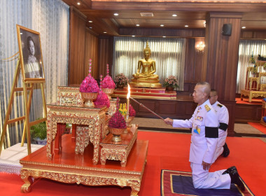 ร่วมพิธีสวดพระพุทธมนต์และพิธีทำบุญตักบาตรถวายพระราชกุศล ... พารามิเตอร์รูปภาพ 2