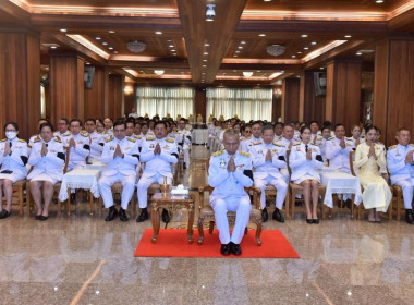 ร่วมพิธีสวดพระพุทธมนต์และพิธีทำบุญตักบาตรถวายพระราชกุศล ... พารามิเตอร์รูปภาพ 5