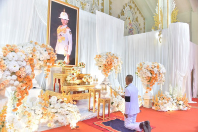 ร่วมพิธีบำเพ็ญกุศลสัตตมวาร (7 วัน) ... พารามิเตอร์รูปภาพ 1