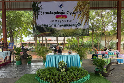 ประชุมใหญ่สามัญประจำปีของสหกรณ์การเกษตรหนองหญ้าไซ จำกัด พารามิเตอร์รูปภาพ 1