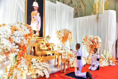 ร่วมพิธีบำเพ็ญกุศลปัณรสมวาร (15 วัน) ... พารามิเตอร์รูปภาพ 1