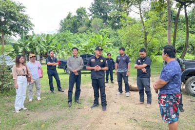 ลงพื้นที่ร่วมตรวจสอบกรณีร้องเรียนเกี่ยวกับการเข้าทำประโยชน์ในที่ดินเขตนิคมสหกรณ์ห้วยขมิ้น ... พารามิเตอร์รูปภาพ 1