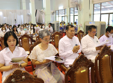 ร่วมพิธีเจริญพระพุทธมนต์ เจริญจิตตภาวนาถวายพระพรชัยมงคล พารามิเตอร์รูปภาพ 4