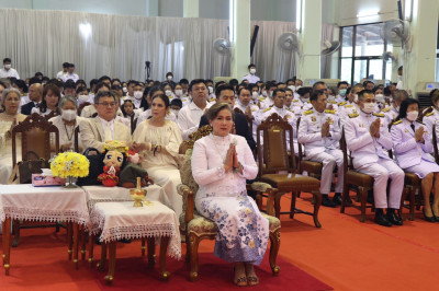 ร่วมพิธีเจริญพระพุทธมนต์ เจริญจิตตภาวนา ถวายพระพรชัยมงคล พารามิเตอร์รูปภาพ 1