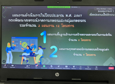 ร่วมประชุมชี้แจงโครงการกองพัฒนาสหกรณ์ภาคการเกษตรและกลุ่มเกษตรกร ... พารามิเตอร์รูปภาพ 7