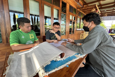 เข้าประสานขอข้อมูลเกี่ยวกับการเข้าครอบครองการทำประโยชน์ในเขตนิคมสหกรณ์ห้วยขมิ้น ... พารามิเตอร์รูปภาพ 1