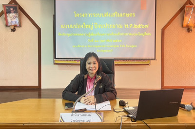 จัดโครงการระบบส่งเสริมเกษตรแบบแปลงใหญ่ ปีงบประมาณ พ.ศ. 2567 พารามิเตอร์รูปภาพ 1